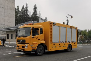 东风天锦大流量抢险排水泵车