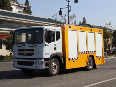 东风D9大流量抢险排水泵车